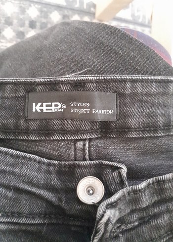 Gri Regular Fit Erkek Denim Pantolon - Görsel 4