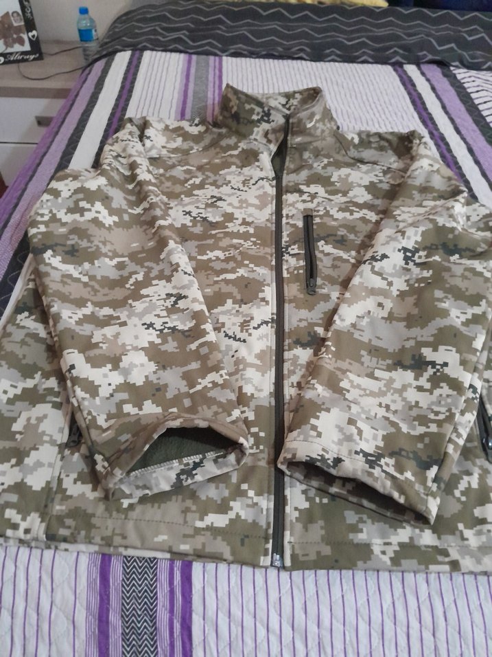 Dijital Kamuflaj Desenli Rahat Pantolon — görsel 7/10