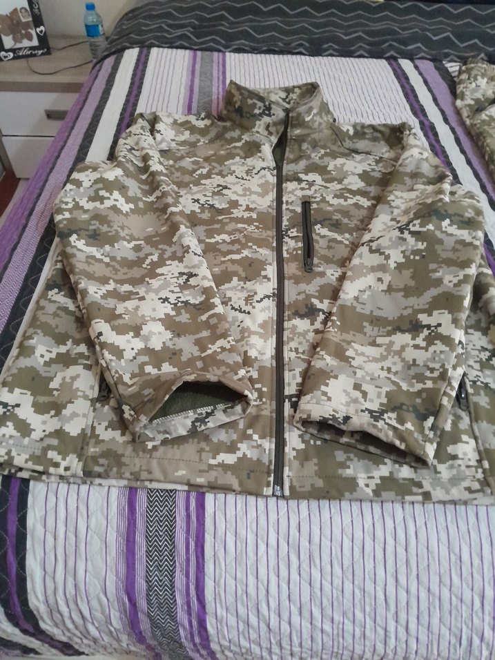 Dijital Kamuflaj Desenli Rahat Pantolon — görsel 5/10