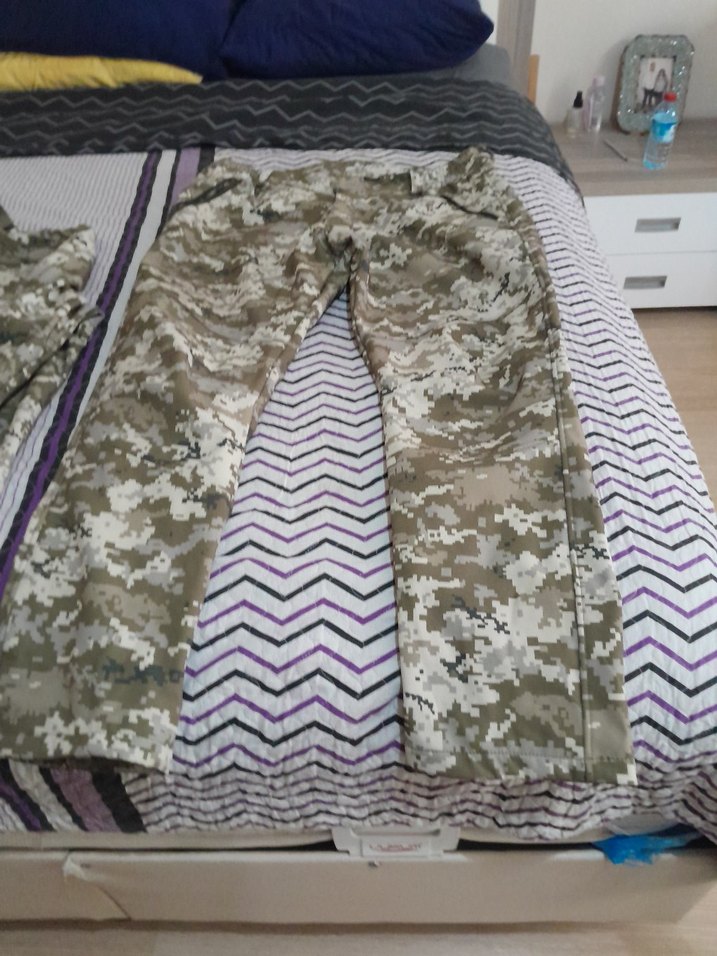 Dijital Kamuflaj Desenli Rahat Pantolon — görsel 2/10