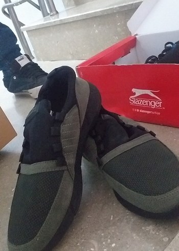 Slazenger Gri Erkek Spor Ayakkabı Velcro