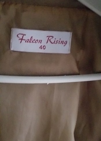 Bej Düğmeli Midi Kadın Ceket - Görsel 7