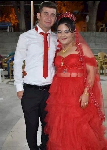 Kırmızı Straplez Fırfırlı Uzun Abiye Elbise - Görsel 5