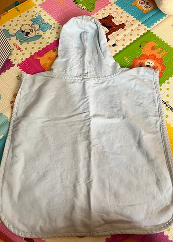 Mickey Baskılı Erkek Çocuk Kapüşonlu Bornoz - Görsel 2