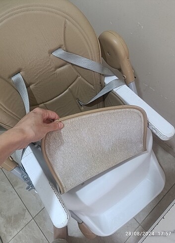 Beden kahverengi Renk Baby plus mama sandalyesi