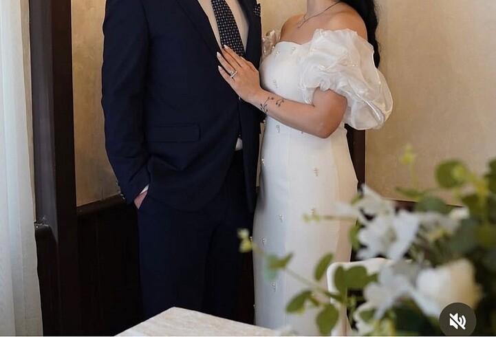 xs Beden İncili söz nişan nikah elbisesi
