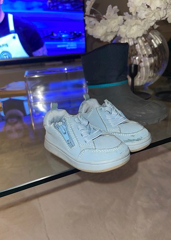 Kız Çocuk Kırmızı Cırtlı Spor Ayakkabı - Görsel 7