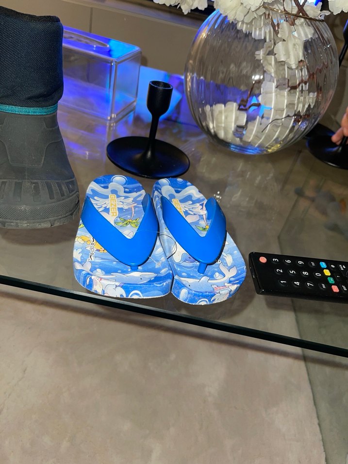 Kız Çocuk Kırmızı Cırtlı Spor Ayakkabı - Görsel 4