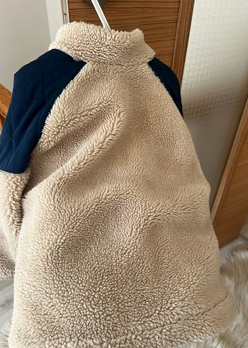 Çocuk Peluş Detaylı Streetwear Mont - Görsel 5