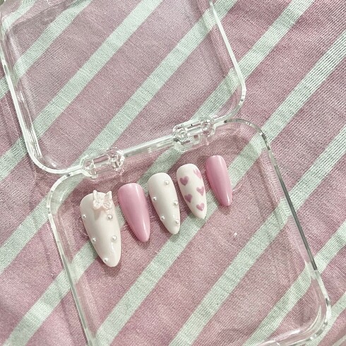 Candy takma tırnak modeli
