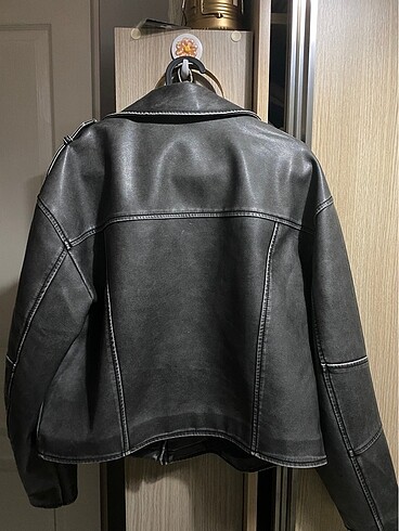 l Beden LCW eskitme oversize deri ceket