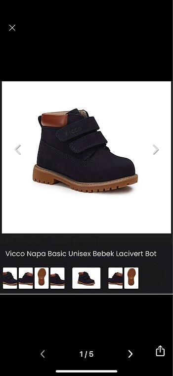 ViCCO NAPA 22 numara bebek botu