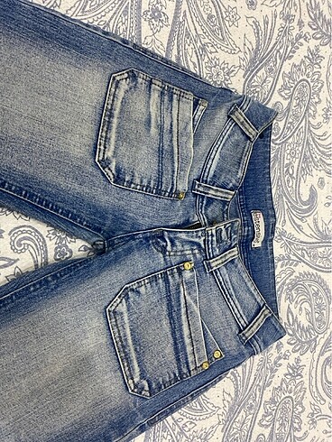 American Vintage vintage cok eski dusuk bel pantalon