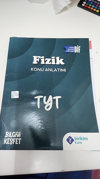 TYT FİZİK KONU ANLATIMLI TEST DERSHANR KITABI
