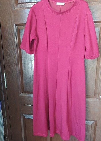 Bordo oysho marka elbise 