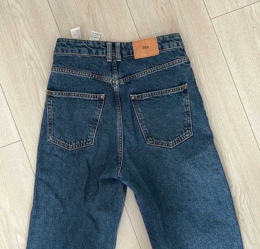 zara straight jean - Görsel 3