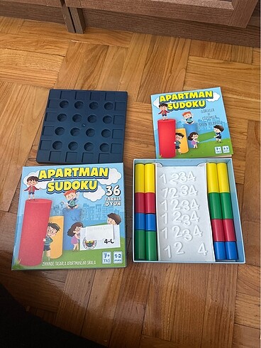 Apartman sudoku zeka oyunu - Görsel 2