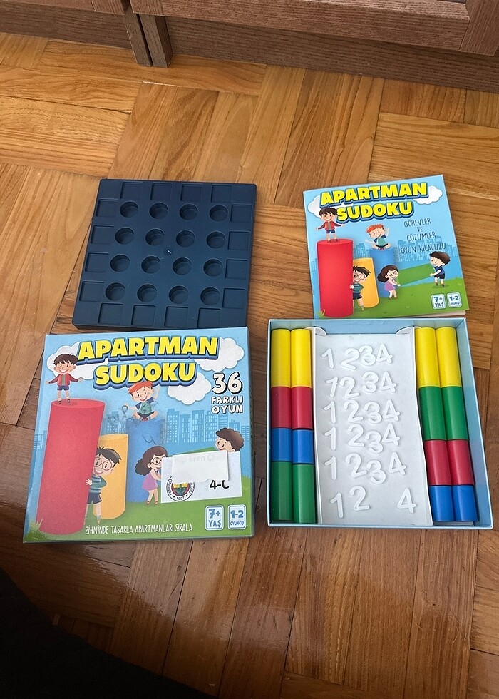 Apartman sudoku zeka oyunu - Görsel 2