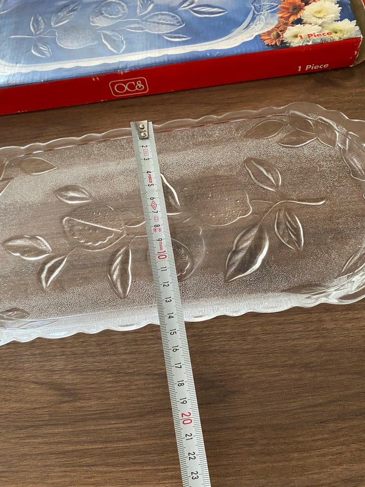 Vintage Baskılı Tabak - Görsel 3