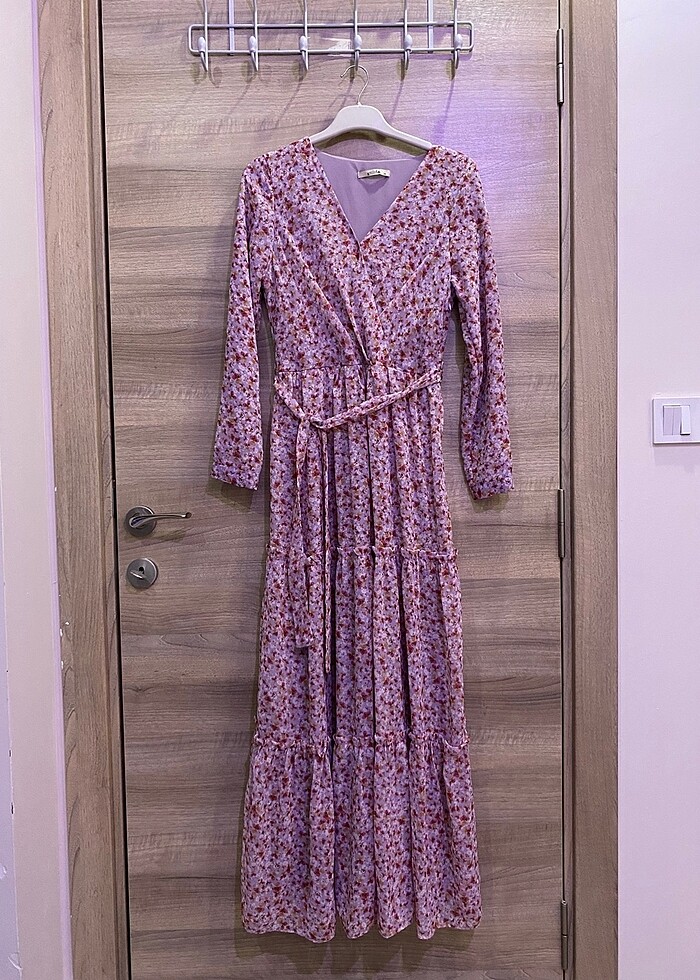 Yazlık şifon elbiise - Görsel 2