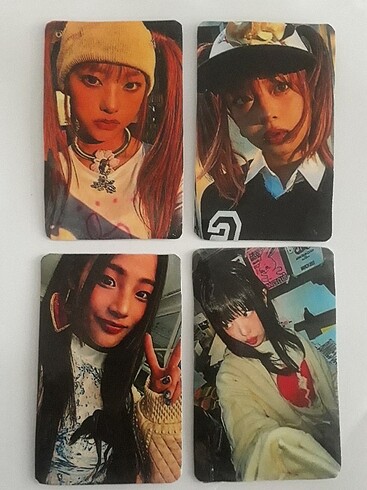 Nwjs 4lü set photocard pc