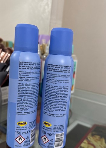 Fiyat iki adet 200Bee Beauty Balık Burcu Kadın Deodorant Sprey - Görsel 3