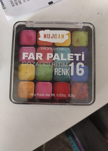 16 Renkli Ultimate Göz Farı Paleti Seti - Görsel 2