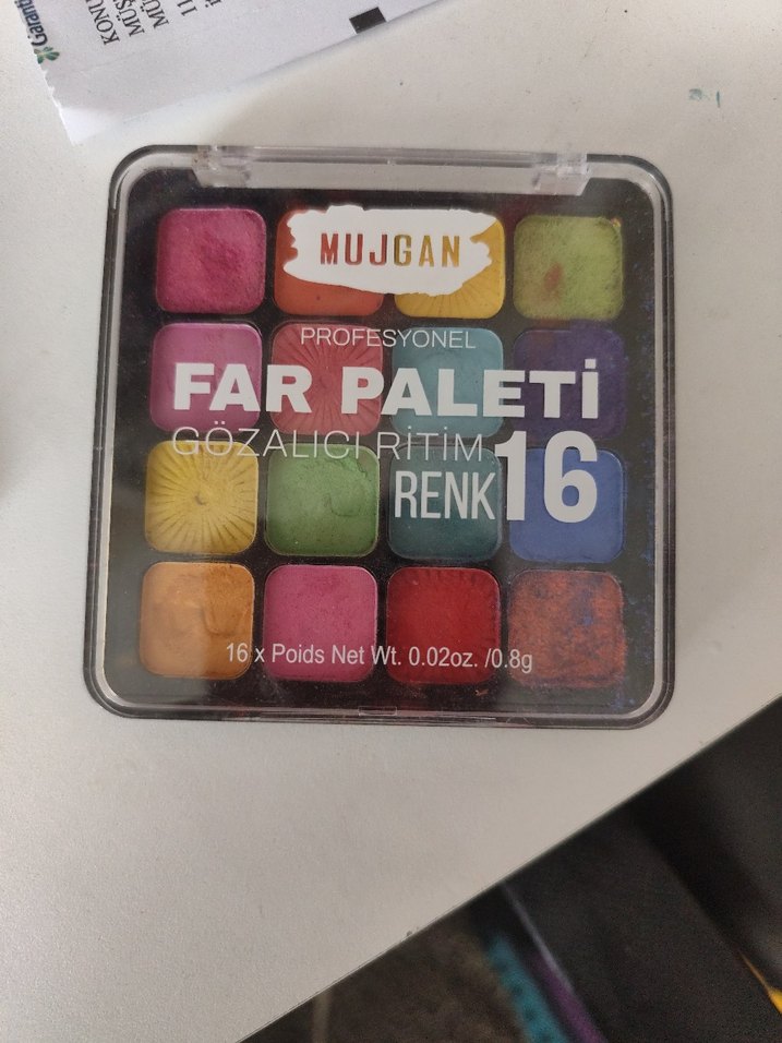 16 Renkli Ultimate Göz Farı Paleti Seti - Görsel 2