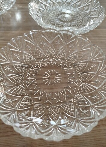 6 PARÇA KRİSTAL VİNTAGE ÇEREZLİK