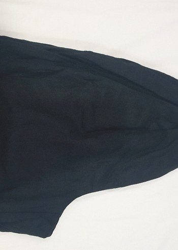 xs Beden siyah Renk oysho %100keten tailored fit pantolon