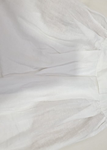 Oysho Oysho %100 keten tailored fit pantolon
