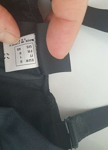 Ten Ten marka siyah vücut korse