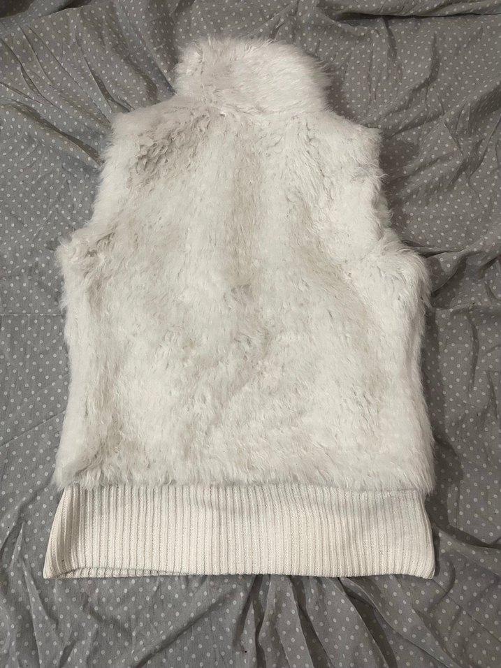 y2k slavic tüylü yelek - Görsel 3