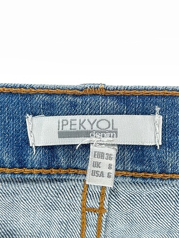 36 Beden mavi Renk ipekyol Jean / Kot Şort %70 İndirimli.
