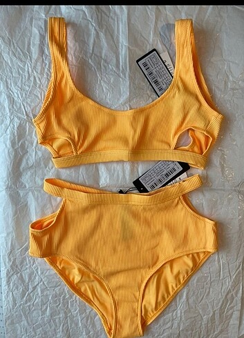 s Beden sarı Renk Sıfır bikini