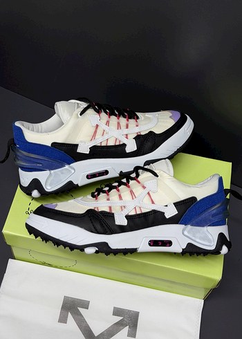 Diğer Off White Siyah Beyaz Sneaker