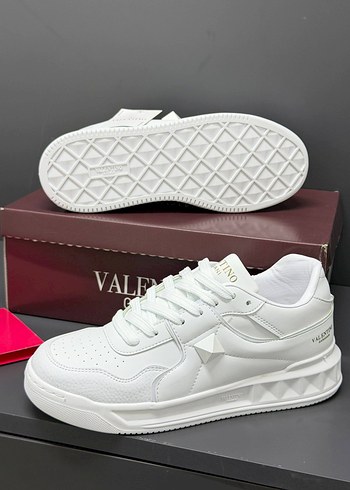Diğer Valentino Beyaz Deri Sneaker