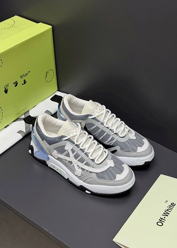 Diğer Off White Gri Beyaz Bagcikli Sneaker