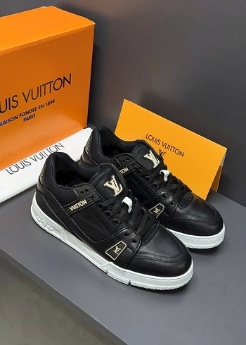 Diğer Louis Vuitton Siyah Deri Sneaker