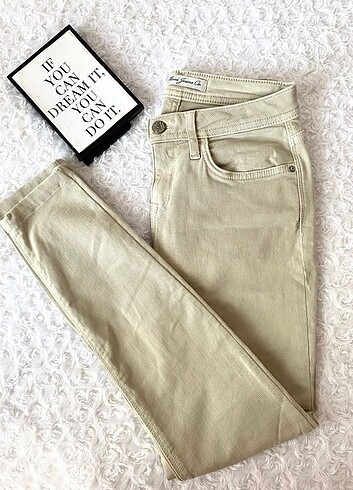 Mavi jeans bej pantolon 26 beden 