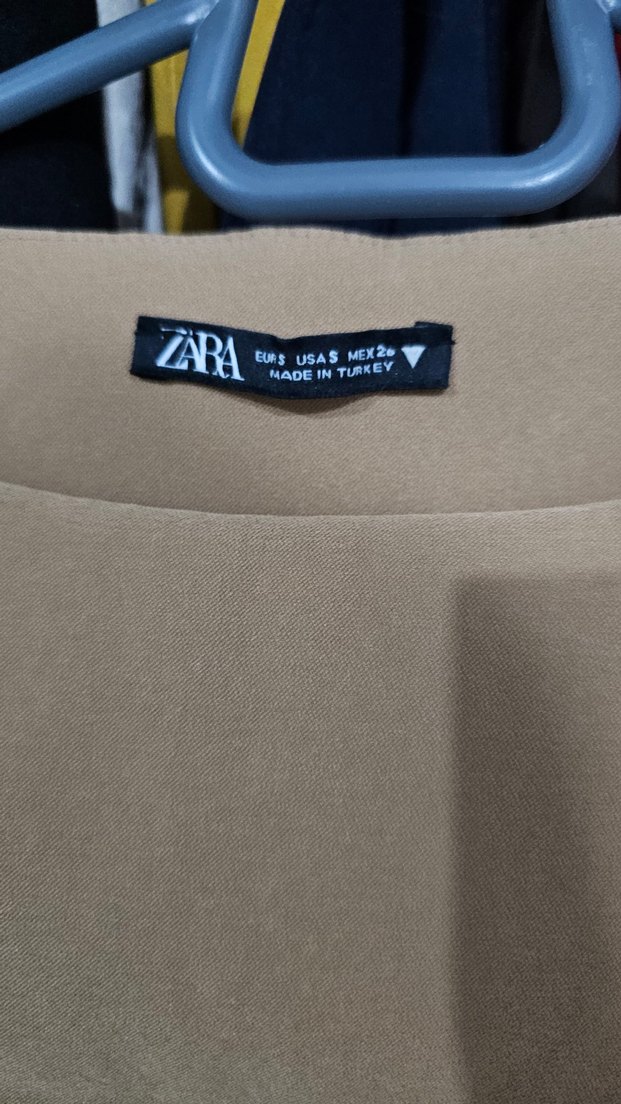 Bej Drapeli Kolsuz  Bluz - Görsel 2