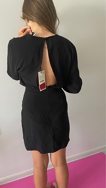 xs Beden Zara elbise