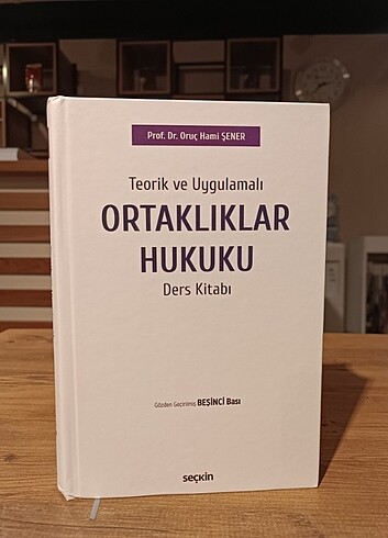  Ortaklıklar Hukuku Oruç Hami ŞENER