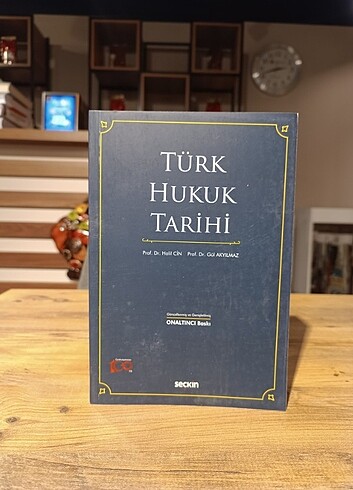 Türk Hukuk Tarihi Halil CİN
