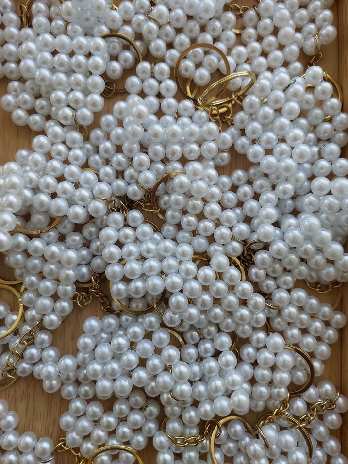 kalpli inci anahtarlık - Görsel 2