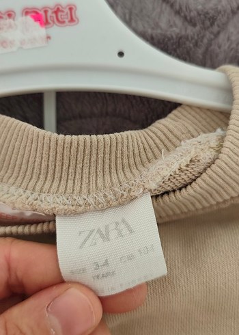 Bej Pamuklu Sweatshirt ve Eşofman Takımı - Görsel 6