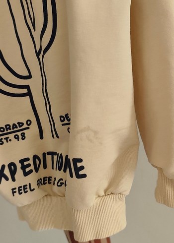 Erkek Çocuk Pamuklu Baskılı Sweatshirt - Görsel 4