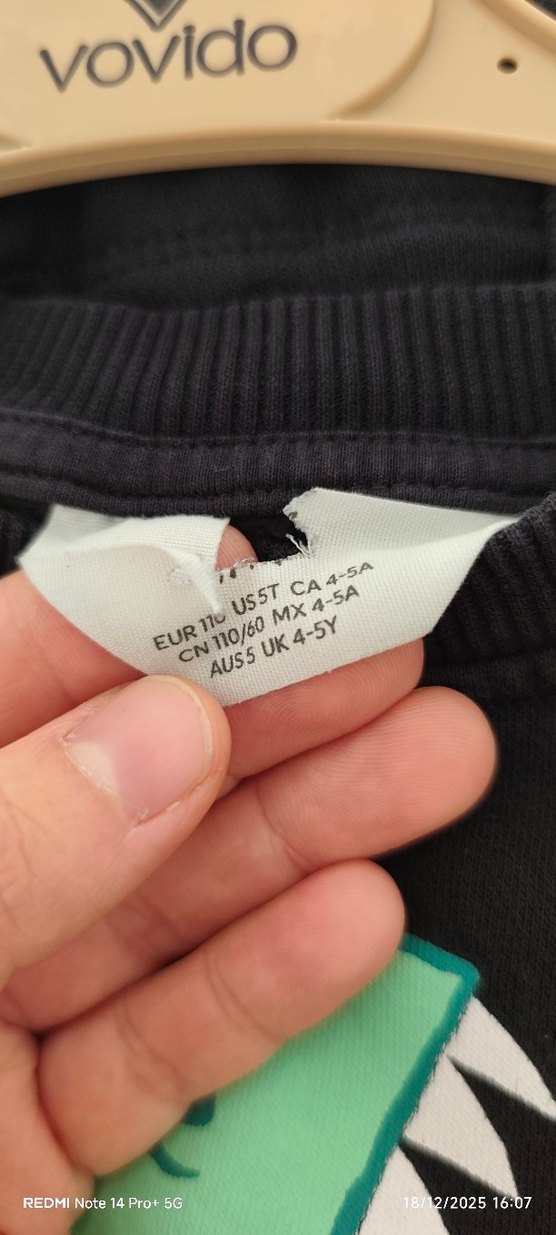 Ejderha Baskılı Siyah Erkek Sweatshirt - Görsel 4