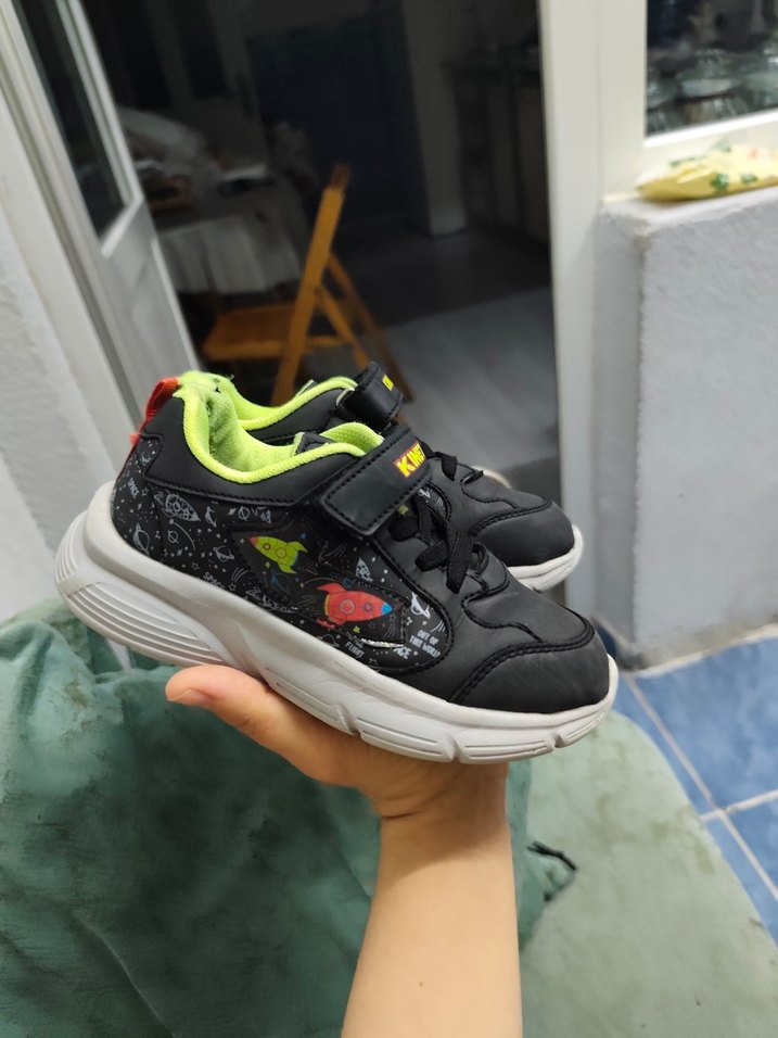 Siyah Renkli Kinetix Erkek Çocuk Spor Ayakkabı - Görsel 2