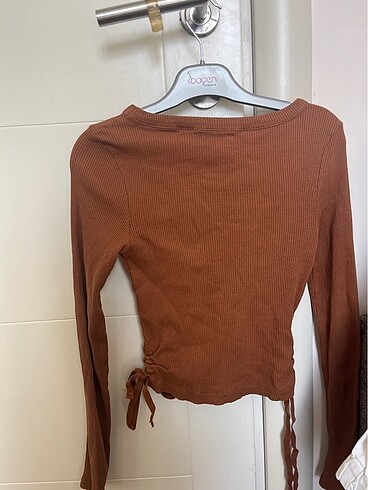 Pull and Bear Kahverengi Bluz